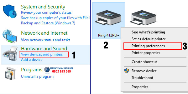 Khắc phục máy in tem mã vạch bị lệch do chưa thiết lập Driver khi in từ file PDF 2 Khắc phục máy in tem mã vạch bị lệch do chưa thiết lập Driver khi in từ file PDF 2
