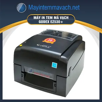 Máy in mã vạch để bàn GoDEX EZ530+ (300dpi, 128MB)