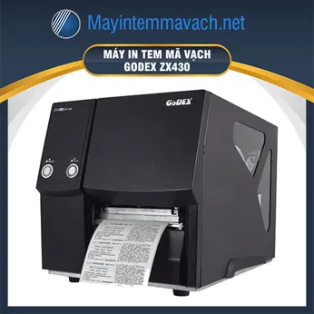 Máy in mã vạch công nghiệp GoDEX ZX430