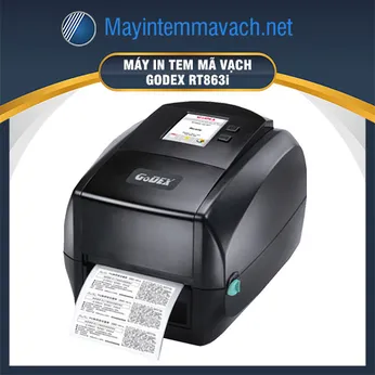 Máy in mã vạch để bàn GoDEX RT863i