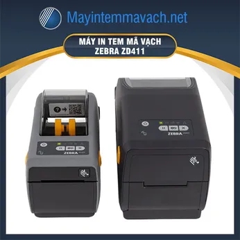 Máy in mã vạch để bàn Zebra ZD411 (ZD411t, ZD411d)