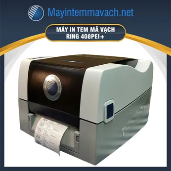 Máy in mã vạch để bàn RING 408PEI+