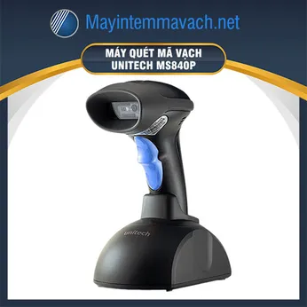 Máy quét mã vạch 1D không dây Unitech MS840P