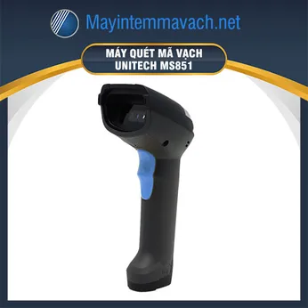 Máy quét mã vạch 1D Unitech MS851 có dây