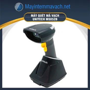 Máy quét mã vạch 2D không dây Unitech MS852B