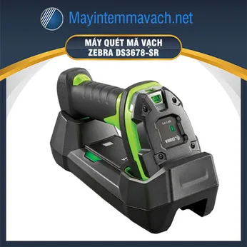 Máy quét mã vạch 2D không dây Zebra DS3678-SR công nghiệp