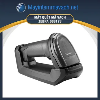Máy quét mã vạch 2D Zebra DS8178 không dây