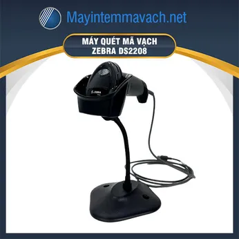 Máy quét mã vạch 2D Zebra DS2208 có dây
