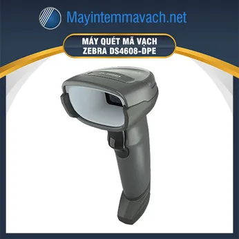 Máy quét mã vạch 2D Zebra DS4608-DPE có dây