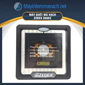Máy quét mã vạch 1D Zebex Z6082 để bàn đa tia