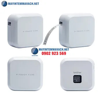 Máy in nhãn Brother Cube PT-P710BT cầm tay di động