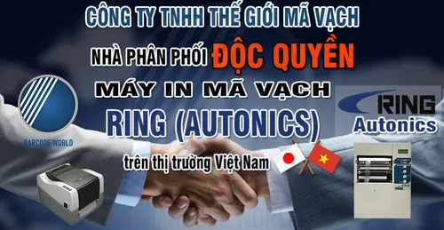 NHÀ PHÂN PHỐI ĐỘC QUYỀN MÁY IN TEM MÃ VẠCH RING TẠI VIỆT NAM