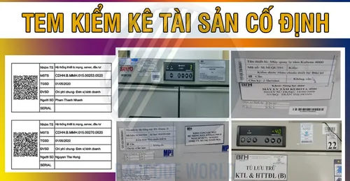 TEM KIỂM KÊ TÀI SẢN CỐ ĐỊNH LÀ GÌ? CHỨC NĂNG, CÁCH IN