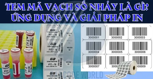 TEM MÃ VẠCH SỐ NHẢY LÀ GÌ? ỨNG DỤNG VÀ GIẢI PHÁP IN