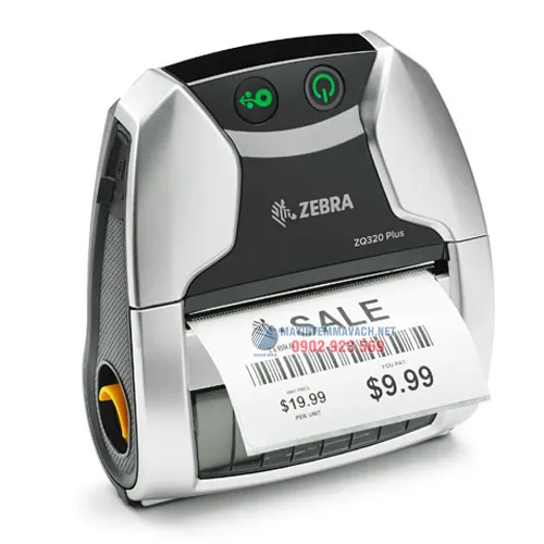 Máy in mã vạch cầm tay di động Zebra ZQ320 Plus