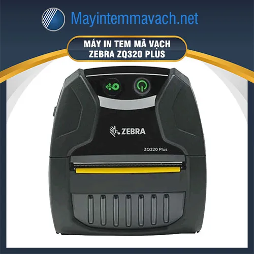 Máy in mã vạch cầm tay di động Zebra ZQ320 Plus