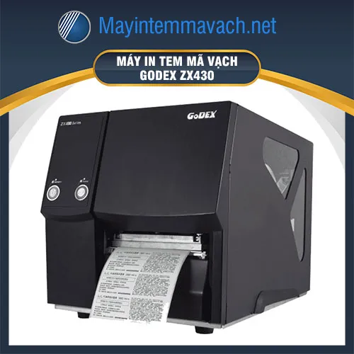 Máy in mã vạch công nghiệp GoDEX ZX430