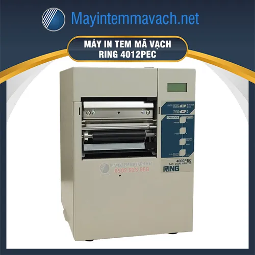 Máy in mã vạch công nghiệp RING 4012PEC (300dpi, 150 mm/s)