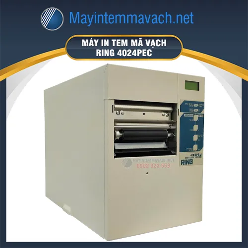Máy in mã vạch công nghiệp RING 4012PEM (250mm/s, 300dpi)