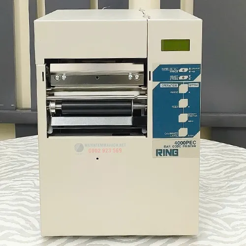 Máy in mã vạch công nghiệp RING 4024PEC (600dpi, 128MB)