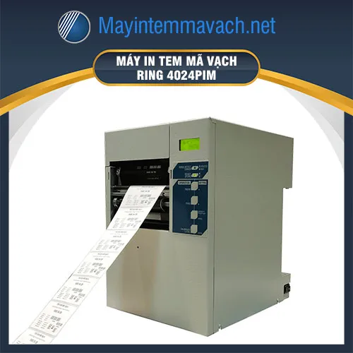 Máy in mã vạch công  nghiệp RING 4024PIM
