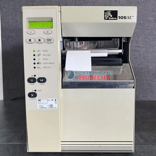 Máy in mã vạch công nghiệp Zebra 105SL