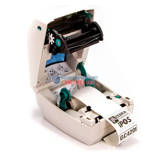 Máy in mã vạch để bàn Zebra GC420T