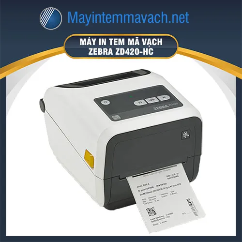Máy in mã vạch để bàn Zebra ZD420-HC