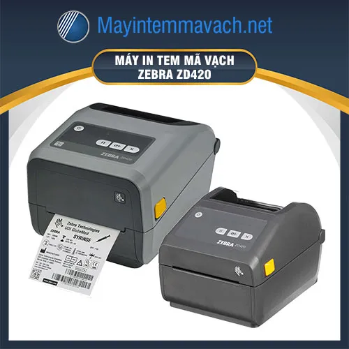 Máy in tem nhãn Zebra ZD420