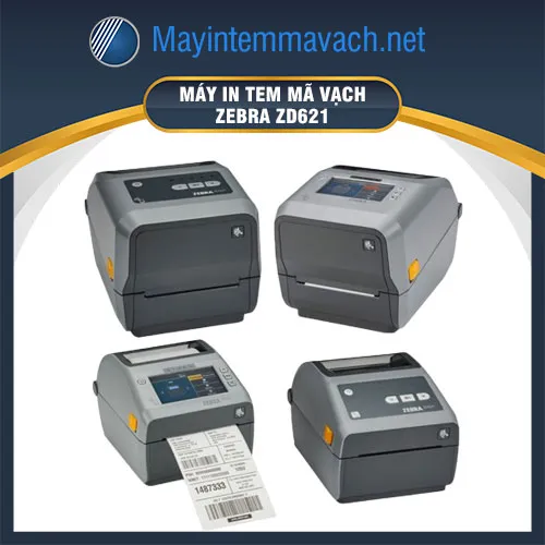 Máy in mã vạch để bàn Zebra ZD621