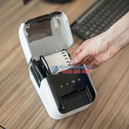 Máy in nhãn Brother QL-800 để bàn