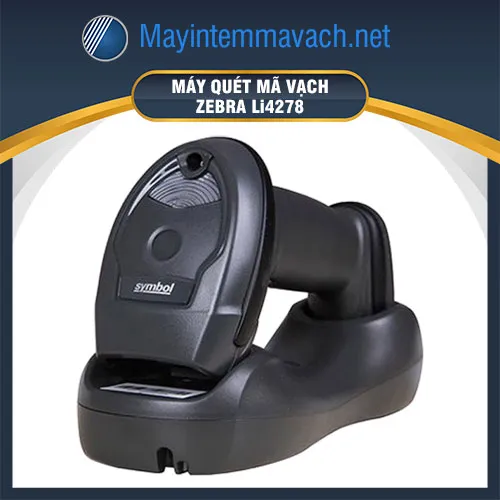 Máy quét mã vạch 1D Zebra Li4278 không dây