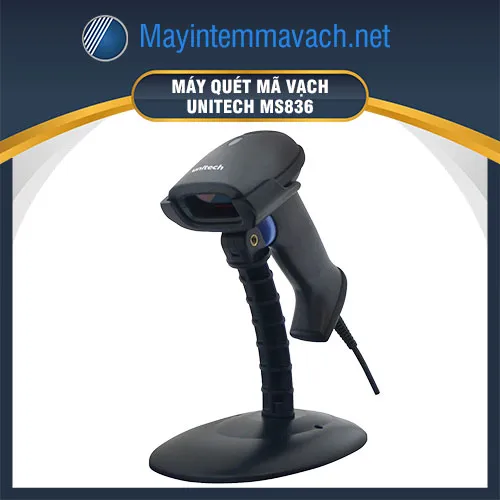 Máy quét mã vạch 1D Unitech MS836 có dây