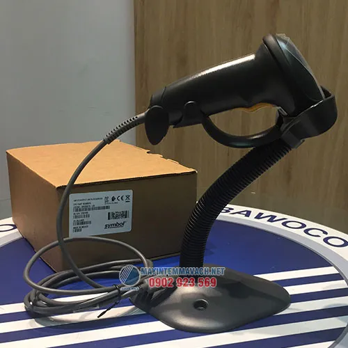 Máy quét mã vạch 1D Zebra LS2208 có dây
