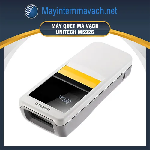 Máy quét mã vạch 2D không dây Unitech MS926 bỏ túi