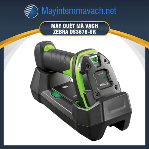 Máy quét mã vạch 2D không dây Zebra DS3678-SR công nghiệp