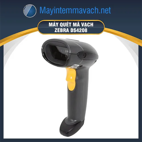Máy quét mã vạch 2D Zebra DS4208 có dây