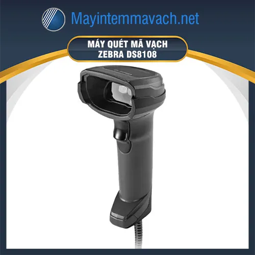 Máy quét mã vạch 2D Zebra DS8108 có dây