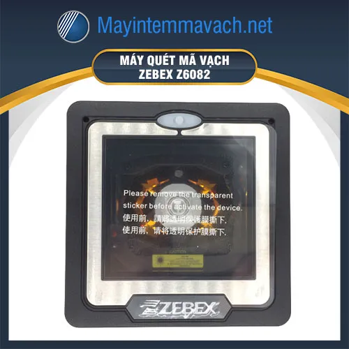 Máy quét mã vạch 1D Zebex Z6082 để bàn đa tia