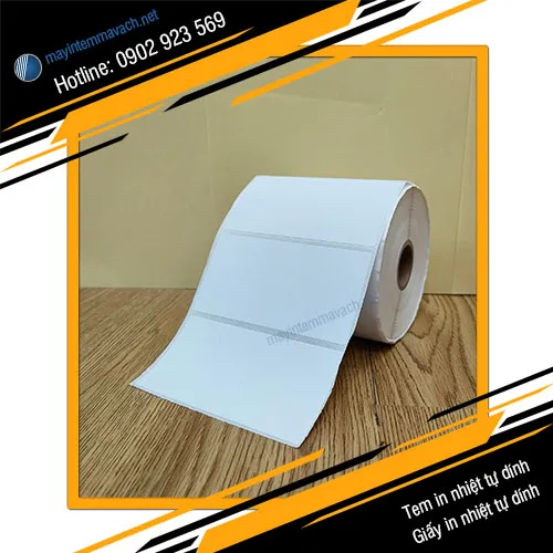 Giấy decal in nhiệt tự dính (đa quy cách)