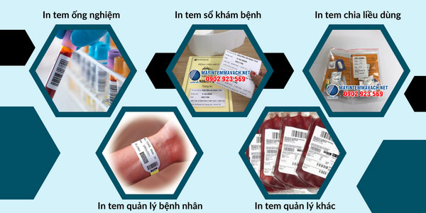 Ứng dụng máy in mã vạch bệnh viện Ứng dụng máy in mã vạch bệnh viện