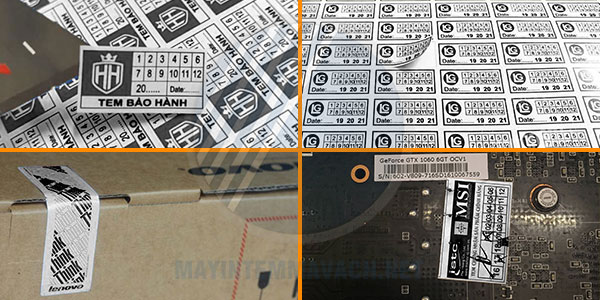 Ứng dụng tem vỡ, decal bể Ứng dụng tem vỡ, decal bể