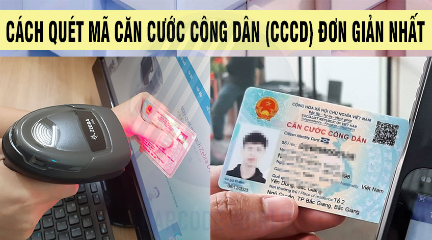 Mã QR trên thẻ CCCD có thể được quét bằng camera của điện thoại hay phải sử dụng máy quét riêng?
