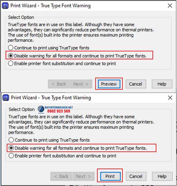 Xử lý lỗi font chữ trong Bartender chưa chọn Truetype Font Xử lý lỗi font chữ trong Bartender chưa chọn Truetype Font