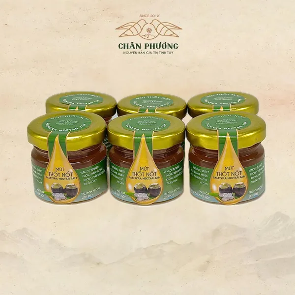 Set 06 Hũ Mứt Thốt Nốt nguyên chất (30 gram)