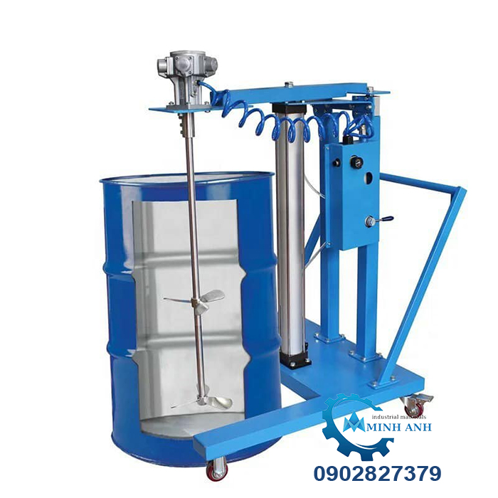 Các loại máy khuấy trộn hóa chất nâng hạ tự động