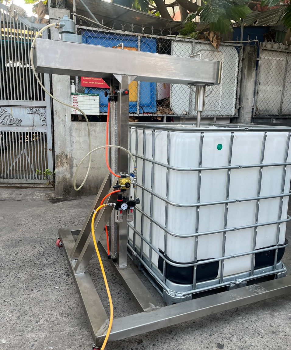 Máy khuấy khí nén