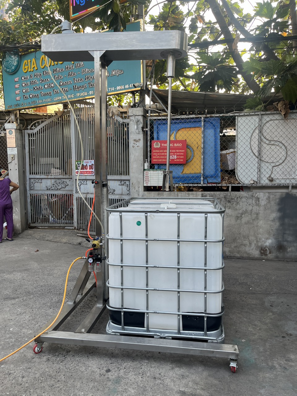 Máy khuấy trộn công nghiệp