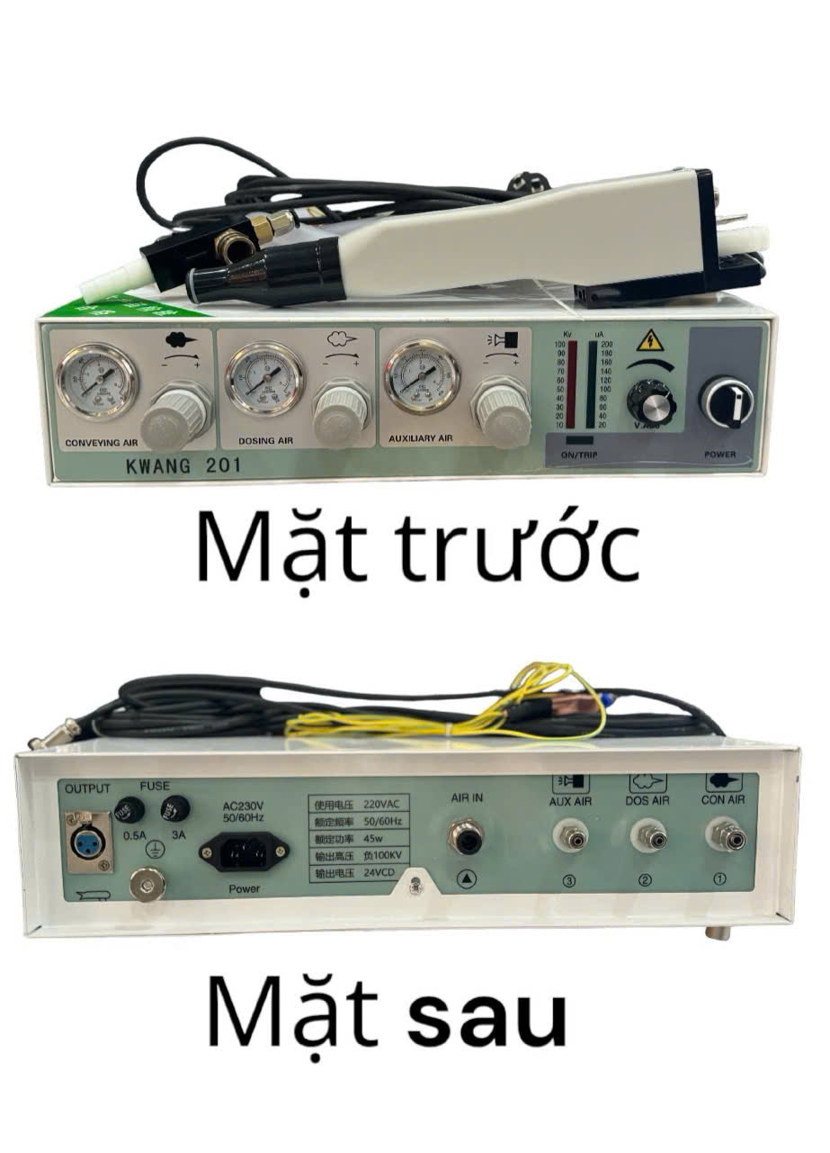 Súng phun sơn bột tĩnh điện
