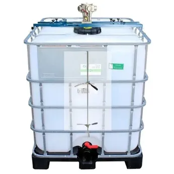 Máy Khuấy Hóa Chất Thùng IBC 1000 Lít Dùng Khí Nén